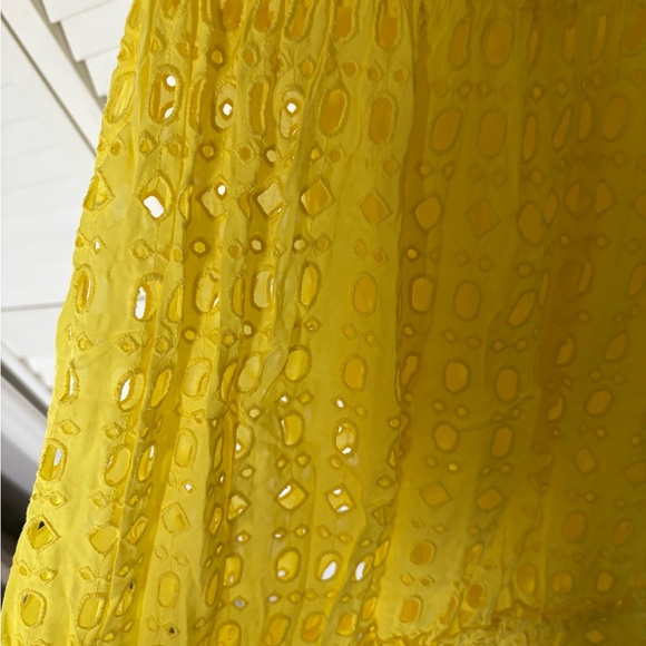 Lilly Pulitzer Sunny Yellow Eyelet Top - Picture 3 of 6